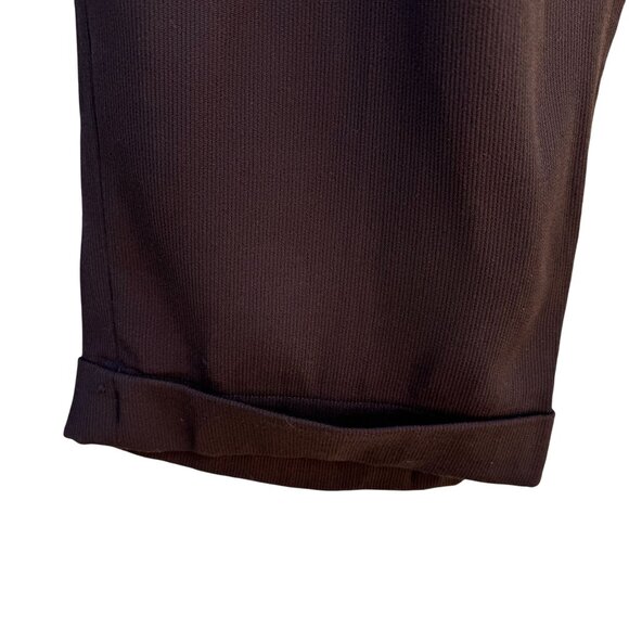 Roger Stuart Clothes Vintage Mens Wool Brown Blazer Cuffed Trousers Suit Set 46L - Picture 10 of 15